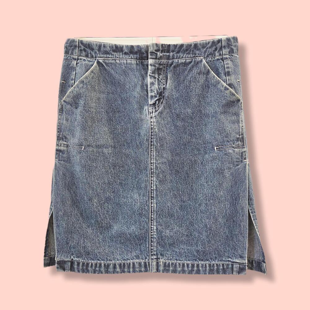 Vintage Y2K Armor Jeans denim skirt medium wash size 9/10